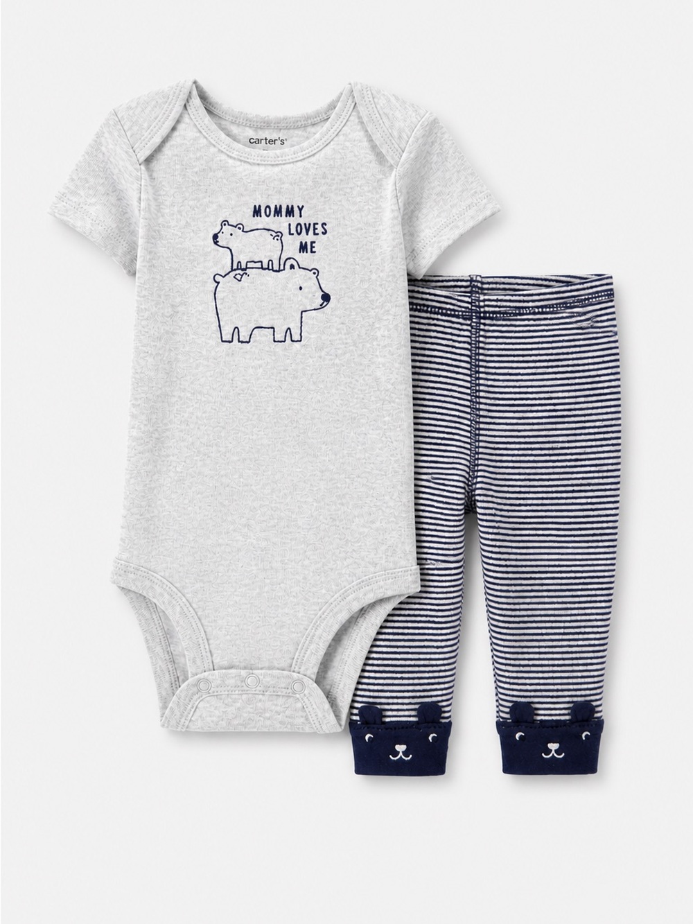 Carter’s Baby Outfit 18M NWT Bear Mommy Loves Me Onesie & Pants Set